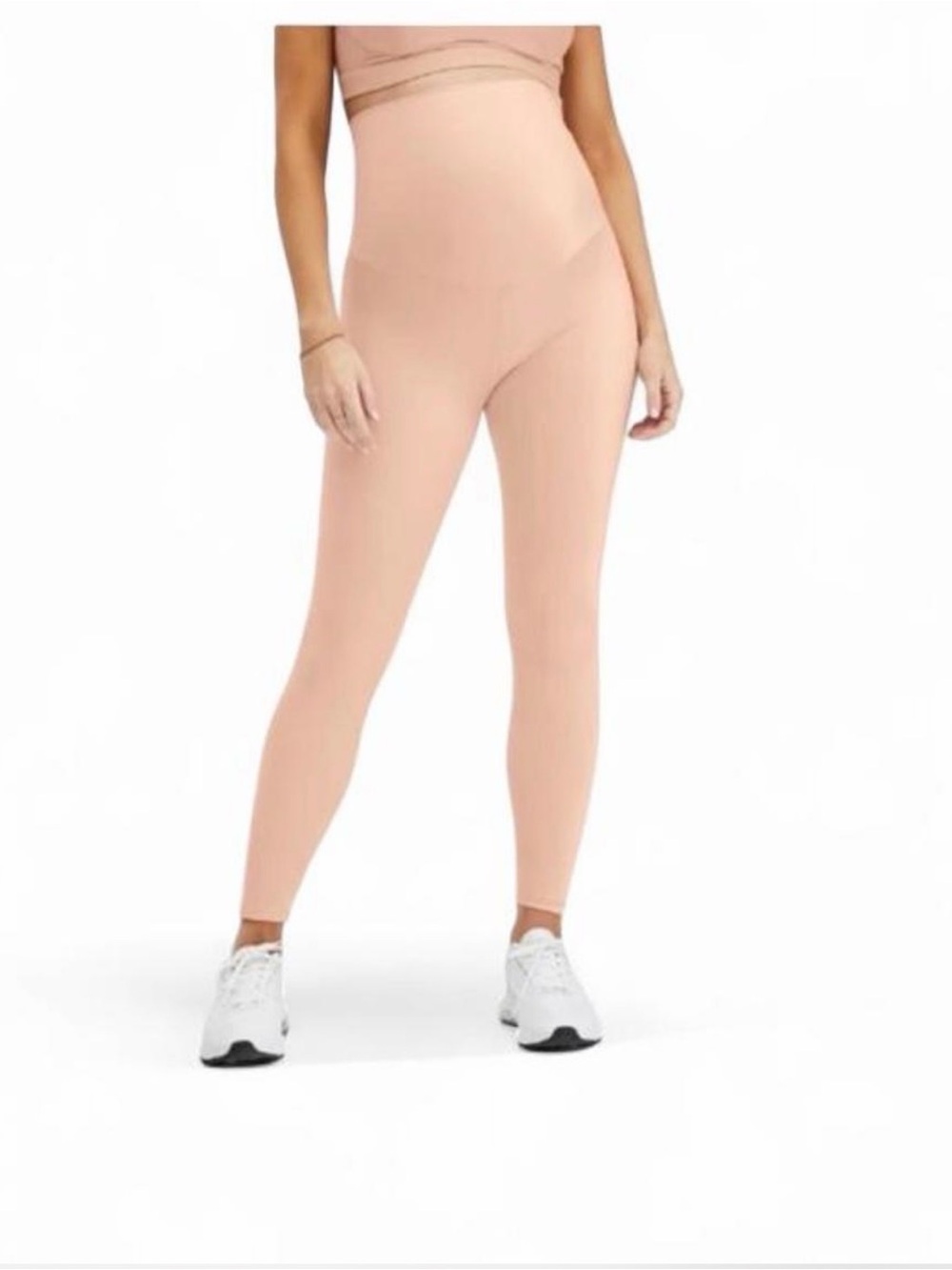NWT Fabletics High Waisted Shine Maternity Leggings